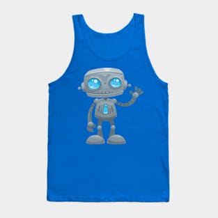 waving robot1 Tank Top